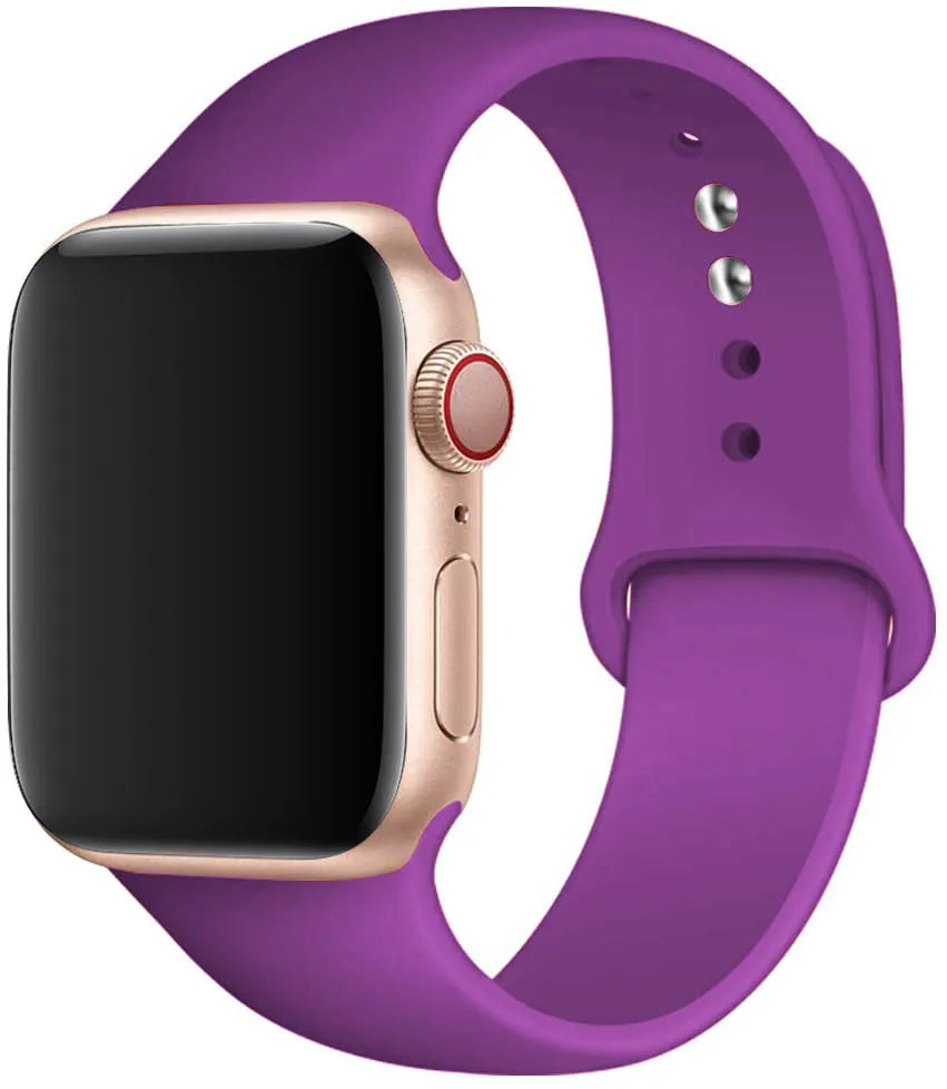 Pulseira de silicone para apple , pulseira esportiva watch série 10