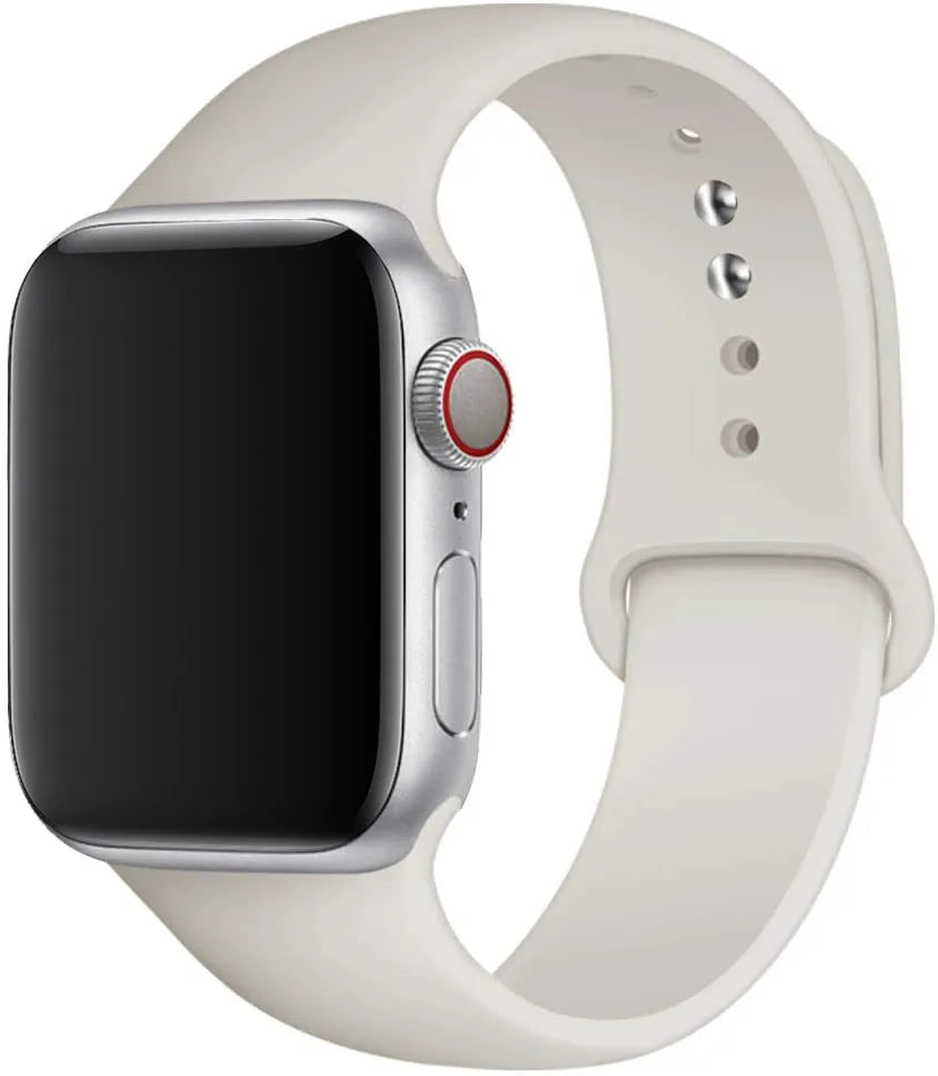 Pulseira de silicone para apple , pulseira esportiva watch série 10