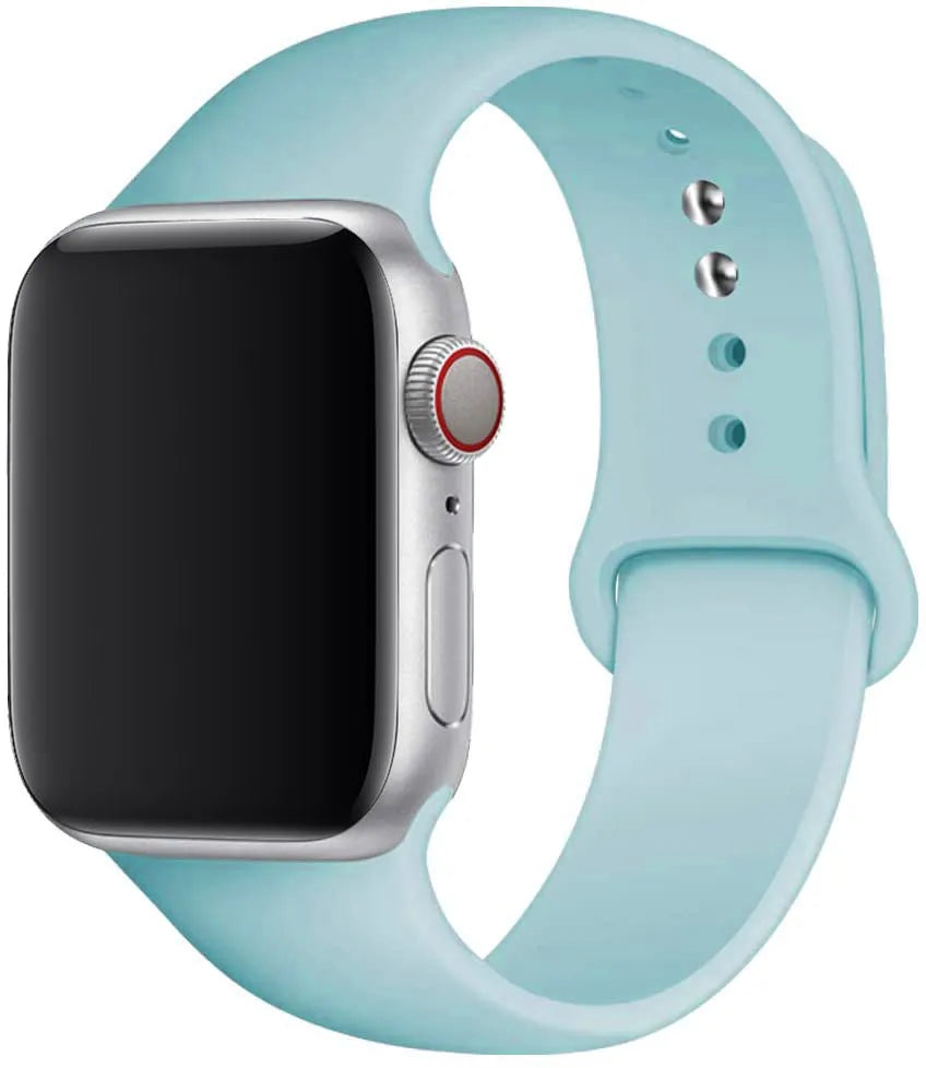 Pulseira de silicone para apple , pulseira esportiva watch série 10