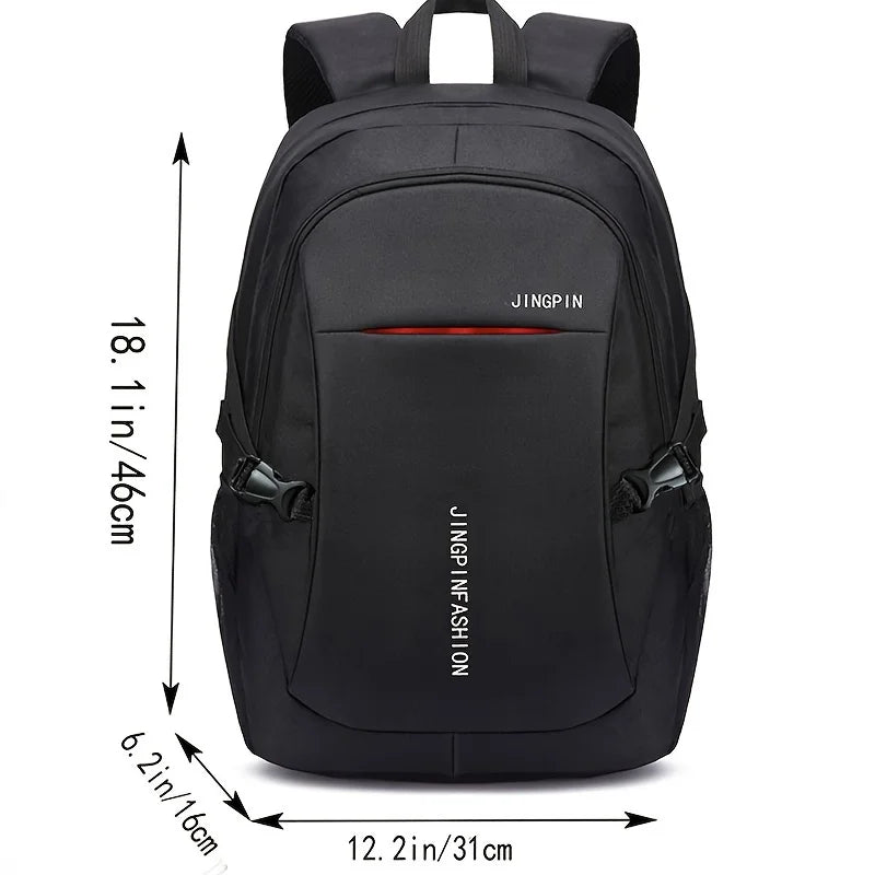 Mochilas masculinas oxford à prova dwaterproof água saco de computador de negócios casual mochila de viagem sênior estudante do ensino médio