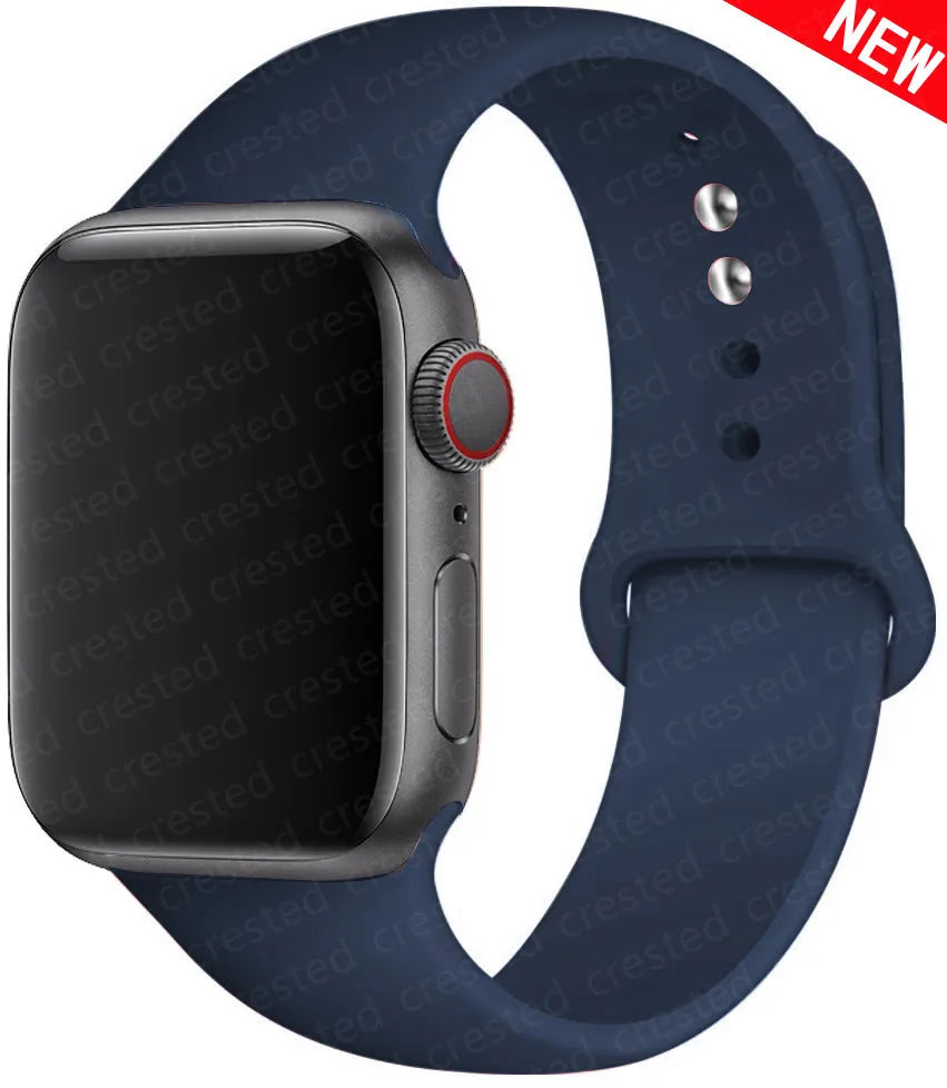 Pulseira de silicone para apple , pulseira esportiva watch série 10