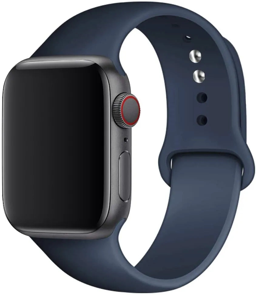 Pulseira de silicone para apple , pulseira esportiva watch série 10